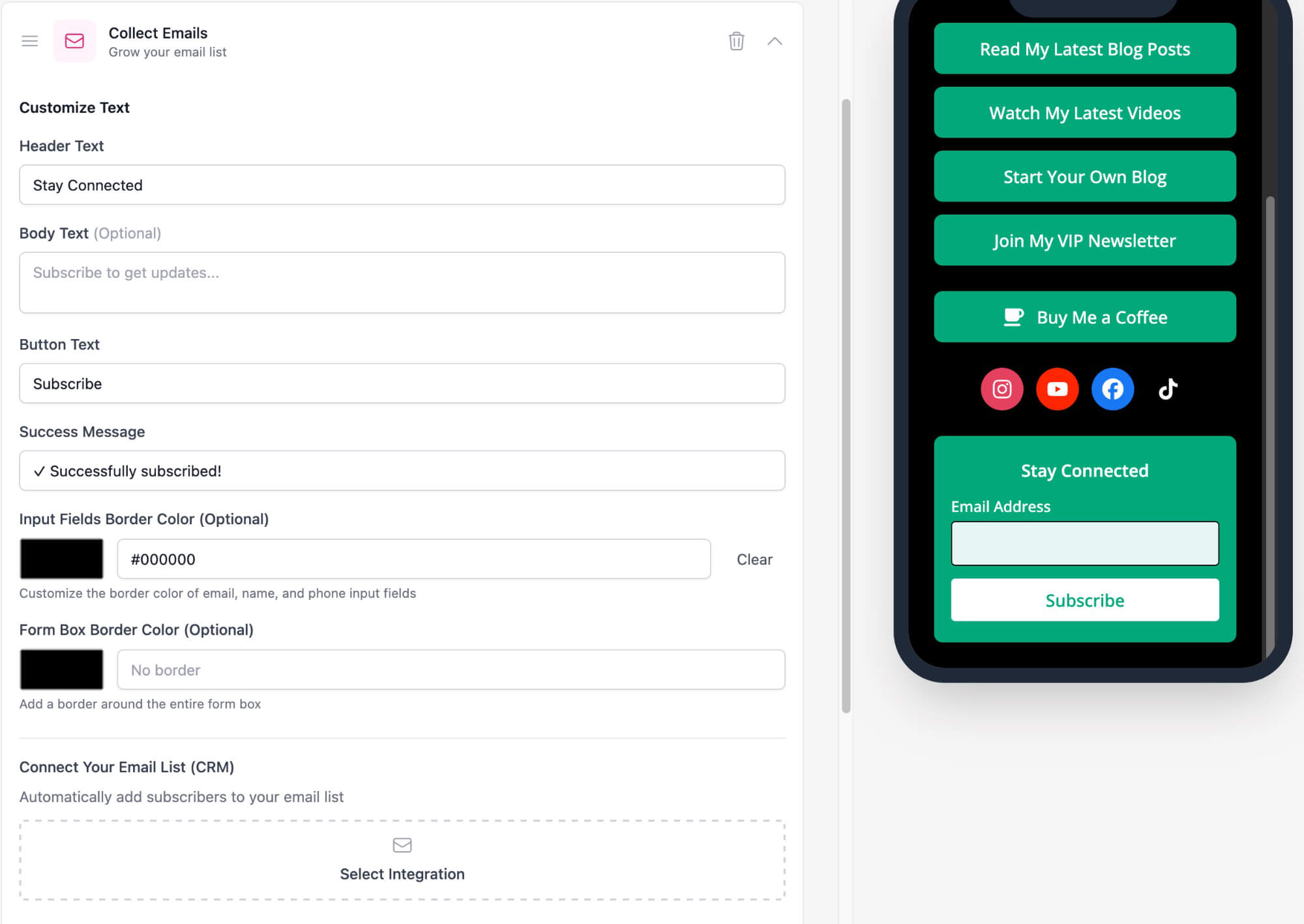 03 viraly bio link tool