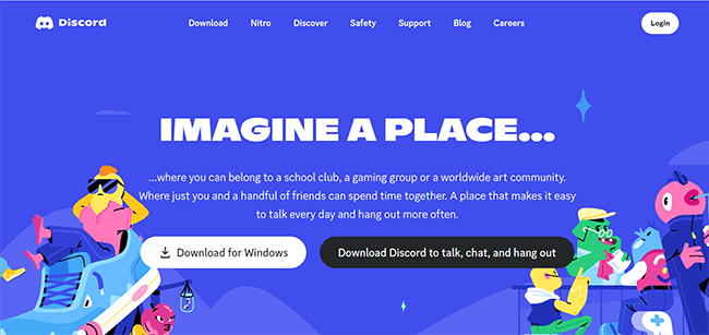 Discord Homepage