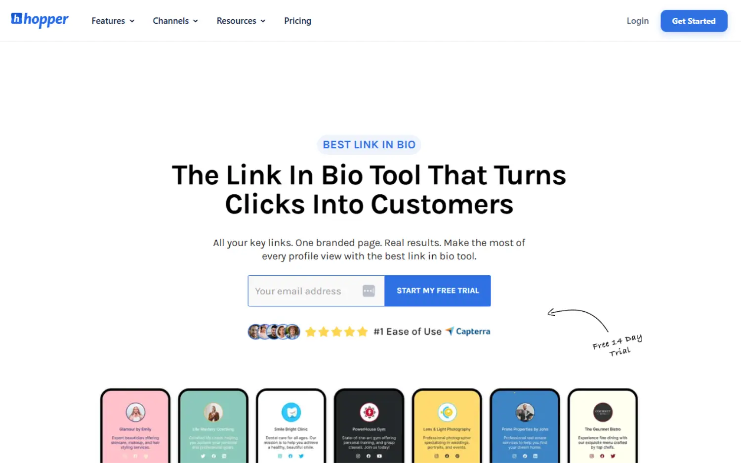 hopperhq bio link homepage